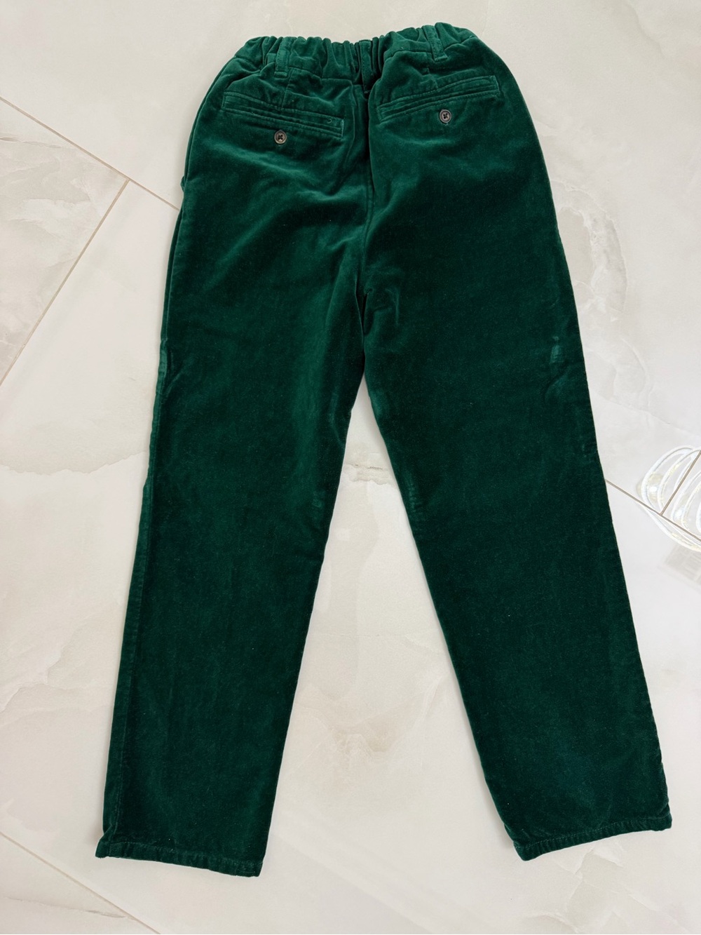 Gymboree Dark Green Velvet Kids Pants